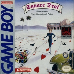 Cover Square Deal - The Game of Two Dimensional Poker for Game Boy